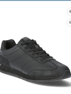 Mens Tredsafe black work shoes